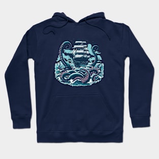 kraken ship Hoodie